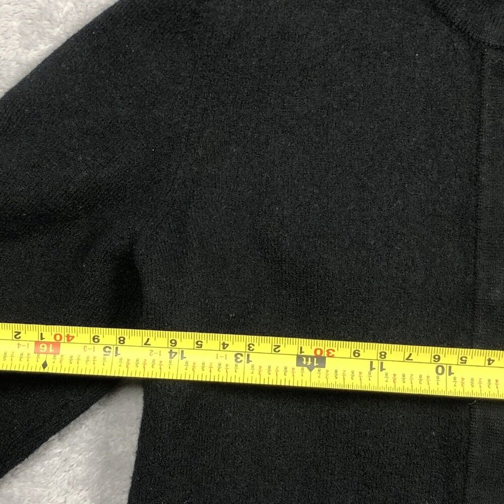 Banana Republic Cardigan Sweater Women Size Small Black Wool Business Casual - Picture 10 of 11
